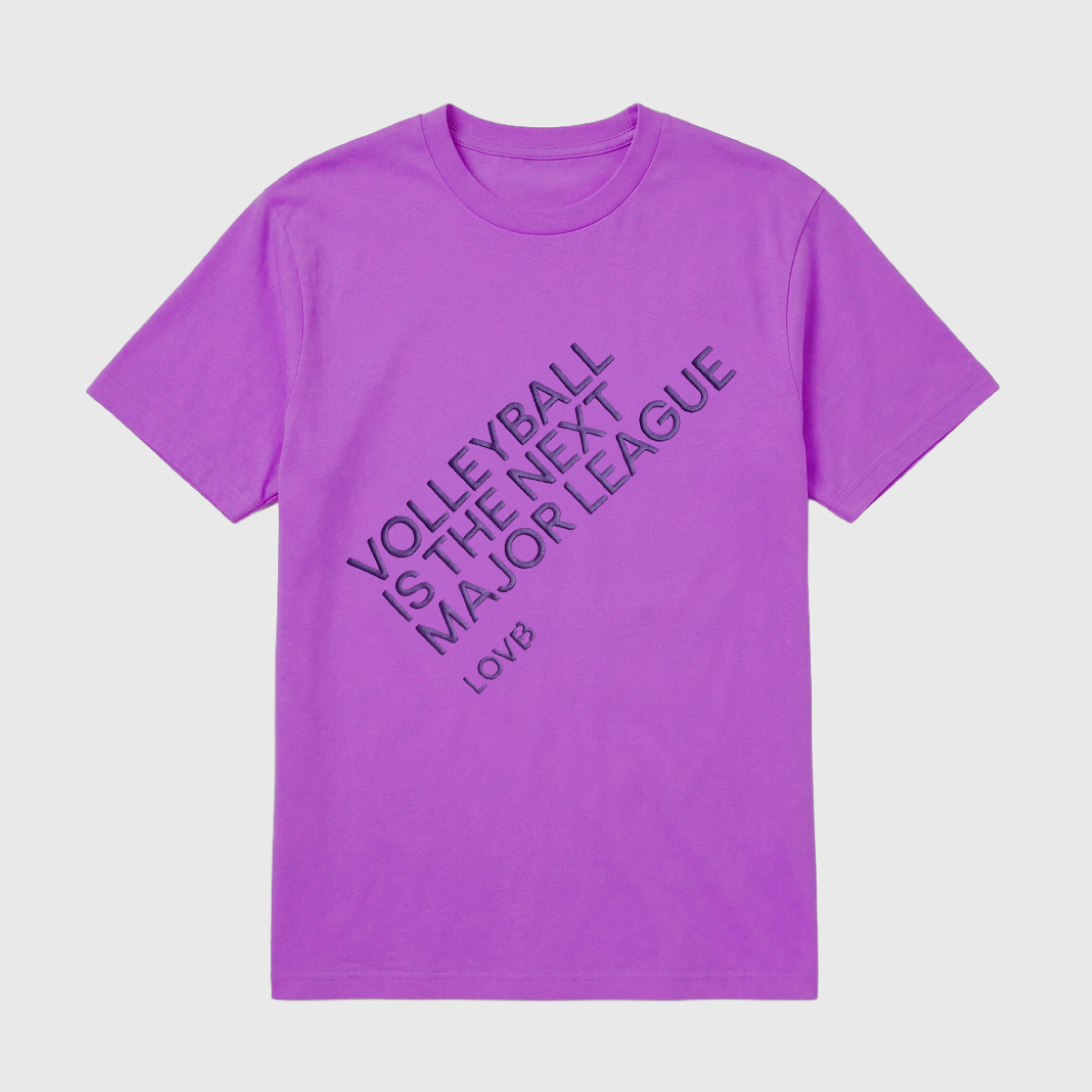 Volleyball is the Next Major League™ Royal Purple T-Shirt