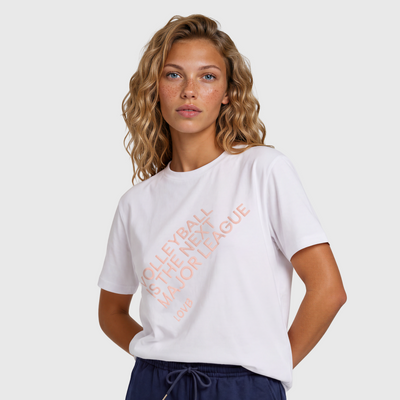 Volleyball is the Next Major League White T-Shirt