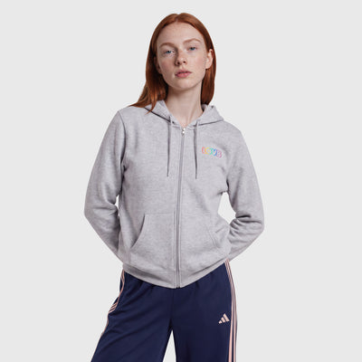Volleyball Is the Next Major League Bubble Font Fleece Full Zip