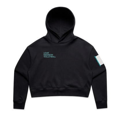 LOVB Madison First Serve Cropped Hoodie Sweatshirt