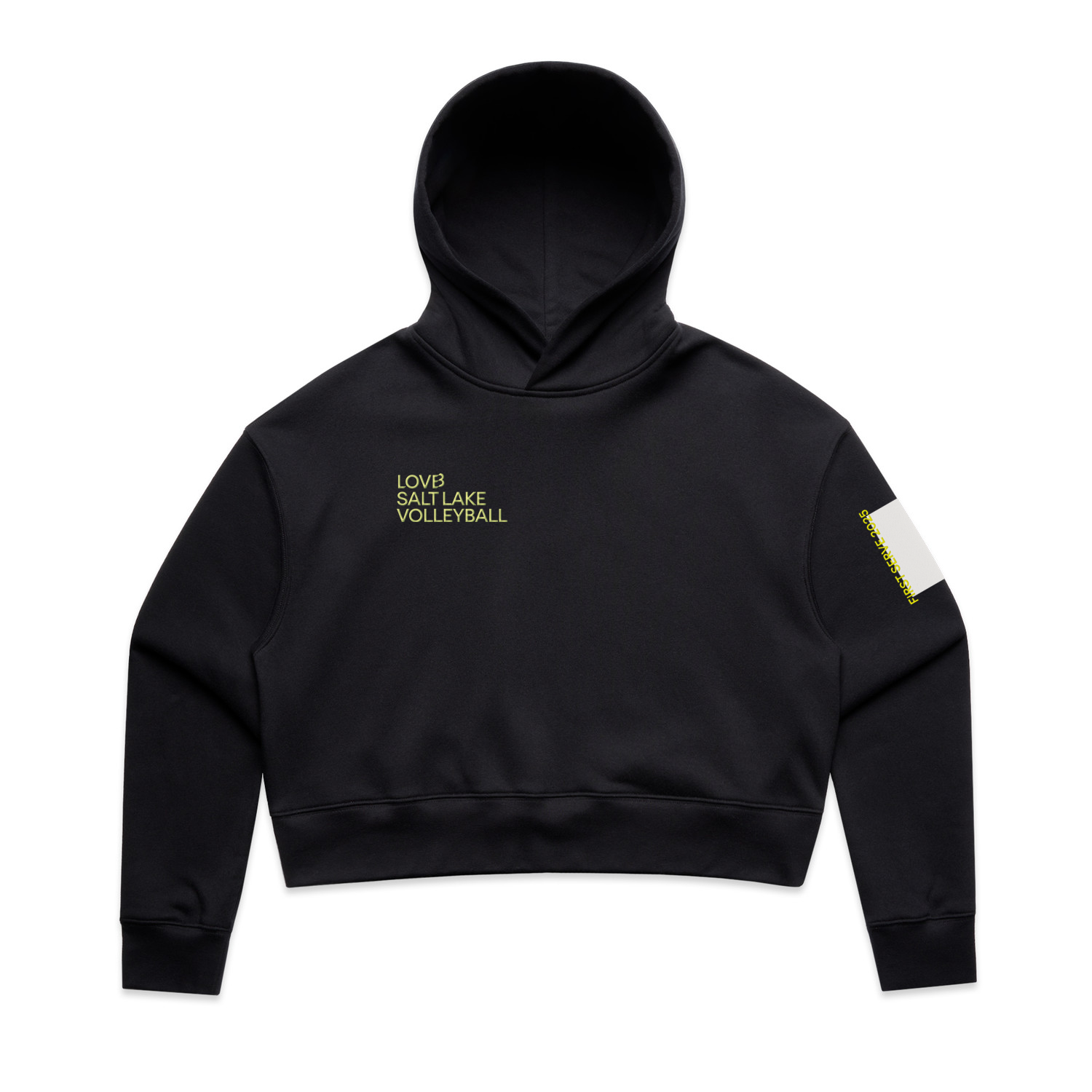 LOVB Salt Lake First Serve Cropped Hoodie Sweatshirt