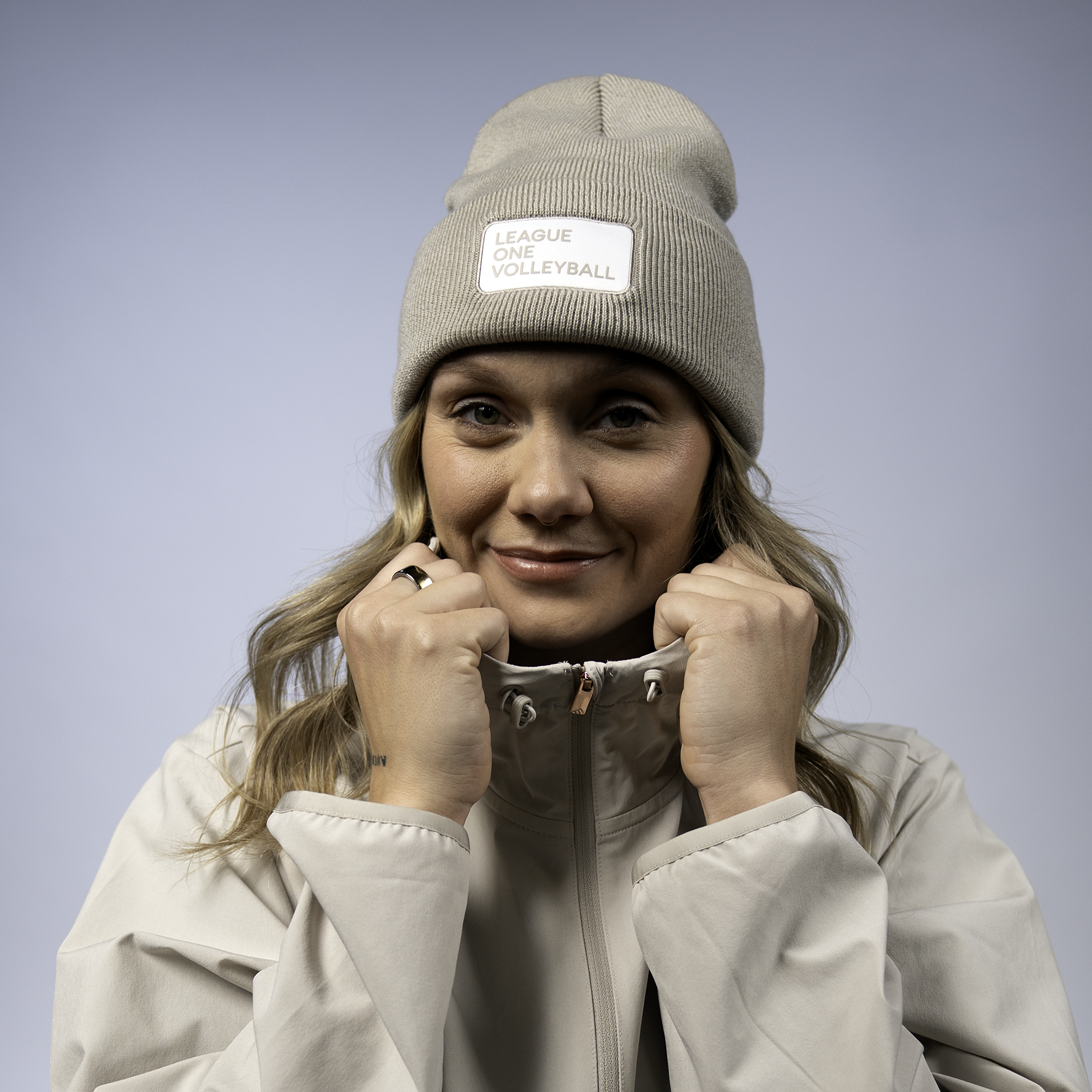 LOVB x Adidas Tall Beanie