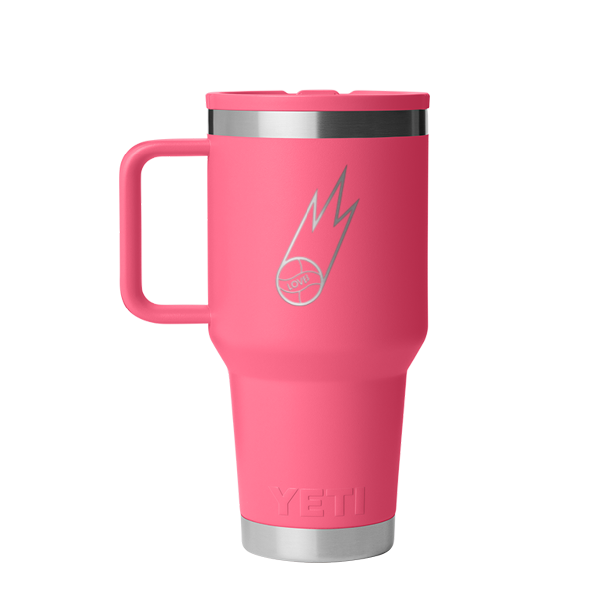 LOVB Volleyball Comet YETI 30 oz Rambler Straw Travel Mug