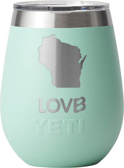 LOVB Madison YETI 10 oz Rambler Wine Tumbler