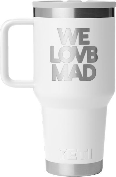 LOVB Madison YETI 30 oz Rambler Straw Travel Mug
