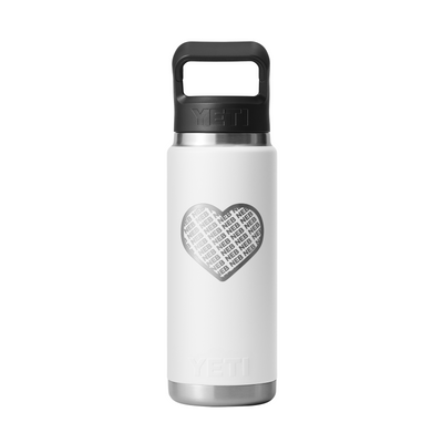 LOVB Nebraska YETI 26 oz Rambler Straw Bottle